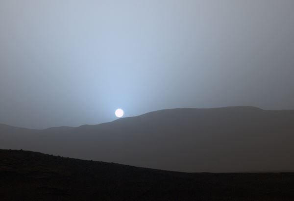 Sunset On Mars
